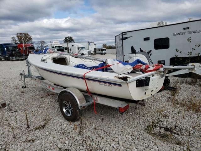 2002 Catalina Boat With Trailer