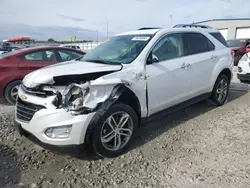 Salvage cars for sale at Cahokia Heights, IL auction: 2017 Chevrolet Equinox Premier