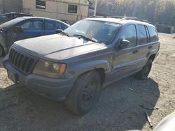 Jeep salvage cars for sale: 2003 Jeep Grand Cherokee Laredo