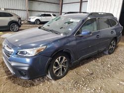 Salvage cars for sale at Houston, TX auction: 2020 Subaru Outback Limited