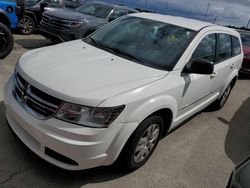 Salvage cars for sale at Riverview, FL auction: 2013 Dodge Journey SE