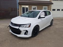 Carros salvage para piezas a la venta en subasta: 2017 Chevrolet Sonic Premier