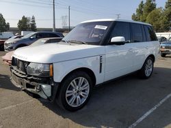 Land Rover Range Rover Vehiculos salvage en venta: 2012 Land Rover Range Rover HSE Luxury