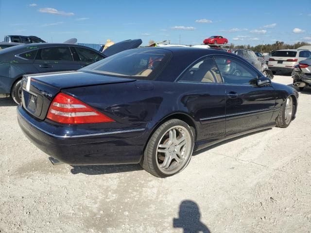 2002 Mercedes-Benz CL 55 AMG