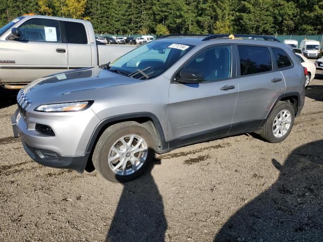 2016 Jeep Cherokee Sport