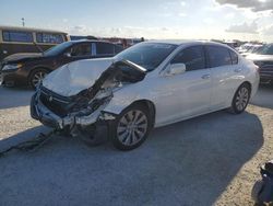 Salvage cars for sale at Arcadia, FL auction: 2014 Honda Accord EXL