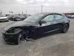 Salvage cars for sale at Wilmington, CA auction: 2024 Tesla Model 3