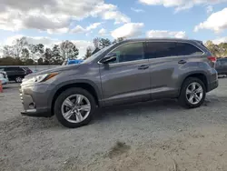 Toyota Highlander salvage cars for sale: 2017 Toyota Highlander Limited