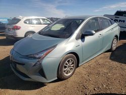 Carros salvage para piezas a la venta en subasta: 2017 Toyota Prius