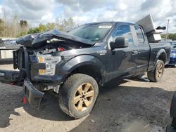 Salvage cars for sale at Leroy, NY auction: 2015 Ford F150 Super Cab