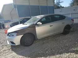 Carros salvage a la venta en subasta: 2017 Nissan Sentra S