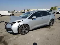 Salvage cars for sale at Bakersfield, CA auction: 2021 Toyota Corolla XSE