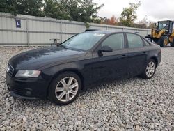 Salvage cars for sale at Barberton, OH auction: 2011 Audi A4 Premium