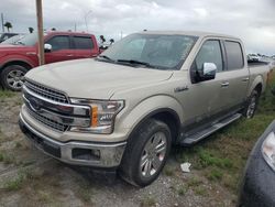 Carros salvage para piezas a la venta en subasta: 2018 Ford F150 Supercrew