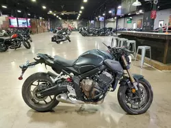 Salvage motorcycles for sale at Dallas, TX auction: 2023 Honda CB650 RA