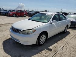 Salvage cars for sale at Riverview, FL auction: 2005 Toyota Camry LE