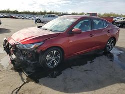 Salvage cars for sale at auction: 2022 Nissan Sentra SV