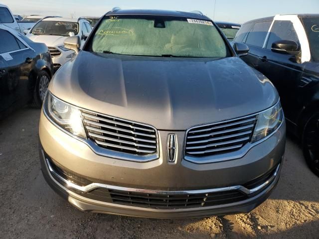 2017 Lincoln MKX Select