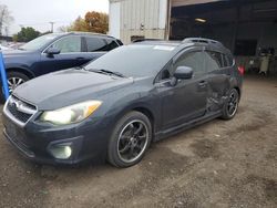 Salvage cars for sale at New Britain, CT auction: 2012 Subaru Impreza Sport Limited