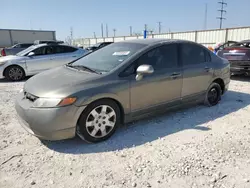 Salvage cars for sale at Haslet, TX auction: 2006 Honda Civic LX