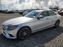 Salvage cars for sale at Riverview, FL auction: 2021 Mercedes-Benz C300