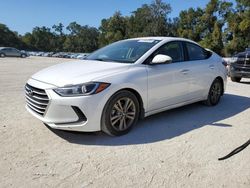 Carros salvage para piezas a la venta en subasta: 2018 Hyundai Elantra SEL