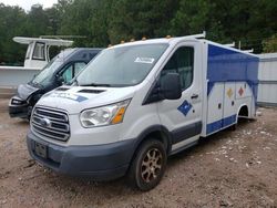 Salvage trucks for sale at Charles City, VA auction: 2016 Ford Transit T-250