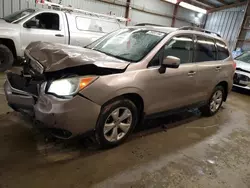 Salvage cars for sale from Copart West Mifflin, PA: 2014 Subaru Forester 2.5I Touring