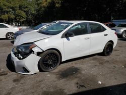 Salvage cars for sale from Copart Austell, GA: 2016 Toyota Corolla L