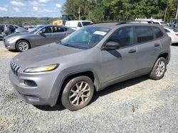 Jeep salvage cars for sale: 2016 Jeep Cherokee Sport