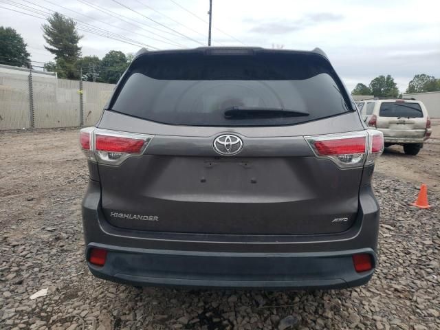 2016 Toyota Highlander LE