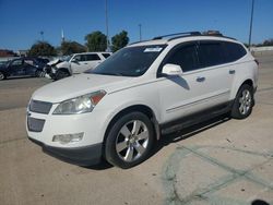 Salvage cars for sale at Oklahoma City, OK auction: 2011 Chevrolet Traverse LTZ