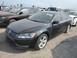 Carros dañados por inundaciones a la venta en subasta: 2013 Volkswagen Passat SE