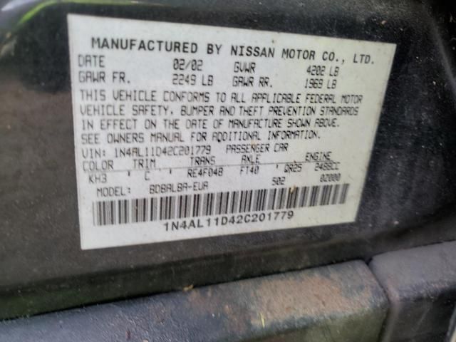 2002 Nissan Altima Base