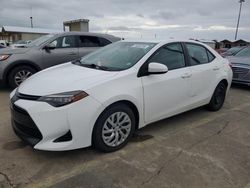 Salvage cars for sale at Riverview, FL auction: 2017 Toyota Corolla L