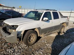 Chevrolet Avalanche salvage cars for sale: 2002 Chevrolet Avalanche K1500