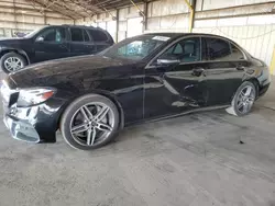 Salvage cars for sale at auction: 2019 Mercedes-Benz E 300