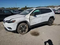 Carros salvage sin ofertas aún a la venta en subasta: 2022 Jeep Cherokee Limited