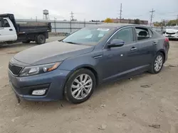 Salvage cars for sale at Chicago Heights, IL auction: 2015 KIA Optima LX