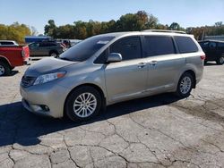 Carros salvage sin ofertas aún a la venta en subasta: 2017 Toyota Sienna XLE