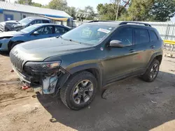 Salvage cars for sale at Wichita, KS auction: 2019 Jeep Cherokee Trailhawk