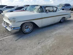 Salvage cars for sale at Arcadia, FL auction: 1958 Chevrolet Impala