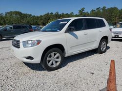 Toyota Vehiculos salvage en venta: 2010 Toyota Highlander