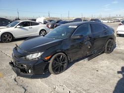 Honda salvage cars for sale: 2017 Honda Civic EX