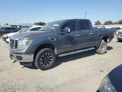 Salvage cars for sale at Sacramento, CA auction: 2016 Nissan Titan XD S