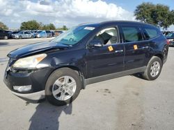 Salvage cars for sale at Orlando, FL auction: 2011 Chevrolet Traverse LT