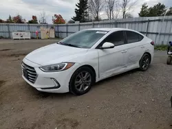 Hyundai Elantra salvage cars for sale: 2018 Hyundai Elantra SEL