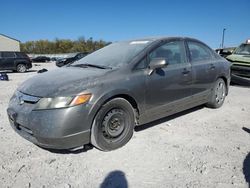 Honda Civic salvage cars for sale: 2008 Honda Civic LX