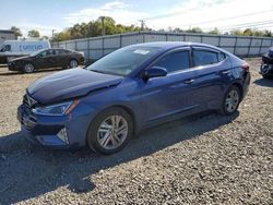 Salvage cars for sale at Hillsborough, NJ auction: 2020 Hyundai Elantra SEL