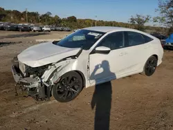 Honda salvage cars for sale: 2021 Honda Civic Sport